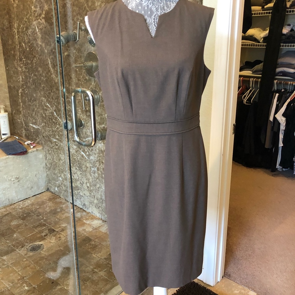 The Limited Sheath Dress-Brown